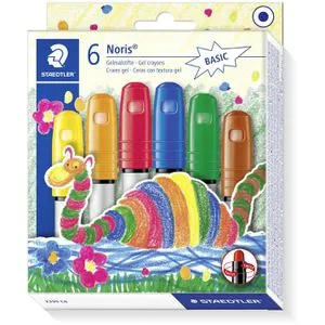 Staedtler Gelschreiber Noris 2390, Basic, Strichbreite 10mm, farbig sortiert, 6 Stück