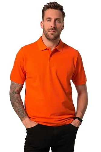 JP 1880 Poloshirt für Herren in Übergrößen - Poloshirts für Herren in Größen L-8XL, sportiver Polokragen aus atmungsaktivem Piqué, geprüft nach OEKO-TEX Standard 100 für höchsten Tragekomfort.