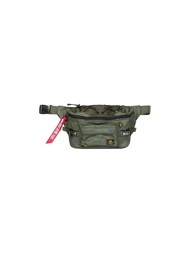 Alpha Industries Combat Waistbag - Gürteltasche im Military-Stil mit 4 Litern Volumen, aus widerstandsfähigem Nylon-Polyester, ideal für den Alltag und vielseitigen Tragekomfort.