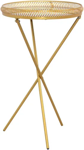 Mid.you Beistelltisch in Gold