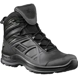 Stiefel BLACK EAGLE Tactical Pro 2.1 GTX mid black - UK 10.0 / EU 45 - Arbeits- & Schutzkleidung mit wasserdichtem GORE-TEX® Futter und durchtritthemmender Sohle, ideal für flexible Einsätze in verschiedenen Wetterbedingungen.