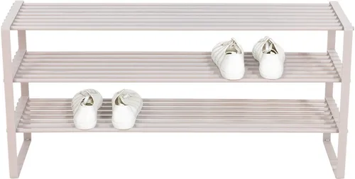 Spinder Design Schuhregal Rex aus Stahl in Grau und Taupe in grau von Spinder Design