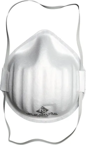 Yato YT-7485, Tasse, FFP1, Weiß, Einfarbig, Polypropylen (PP), EN 149:2001 + A1:2009