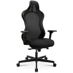 Sitness Drehstuhl RS Sport Stoff Schwarz - Bürostühle mit ergonomischem Design, ideal für gesundes Sitzen und lange Arbeitsstunden.