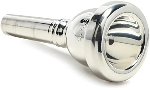 Vincent Bach Mundstück Tenorposaune standard Serie 350 Modell 7C, 3507C, Silber, Medium Shallow Cup Depth, 24.75mm Cup Dia.