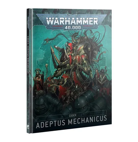 Codex: Adeptus Mechanicus (Deutsch) - Warhammer 40k 40.000 - 40K Miniaturen mit umfassenden Regeln und Hintergrundgeschichten für die Adeptus Mechanicus, ideal für strategische Spiele und Sammler.