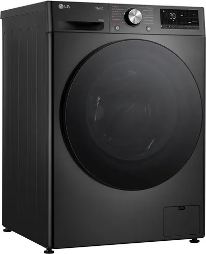LG W4WR7096YB Waschtrockner in schwarz von LG