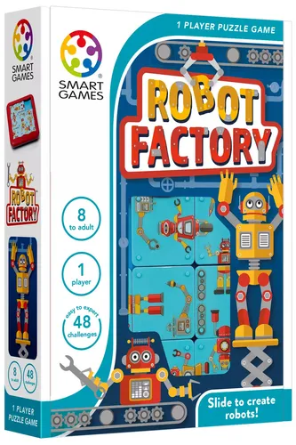 Smart Games. Robot Factory (wersja angielska) IUVI Games 5414301524069
