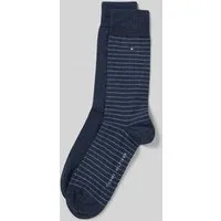 Tommy Hilfiger Socken im 2er-Pack in Jeansblau, Größe 43-46 von Tommy Hilfiger