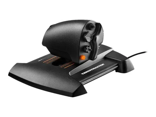 Thrustmaster TWCS Throttle Schubregler - hochwertiger Schubregler für PC, 5 Achsen, 14 Tasten und 3 Thumbsticks für präzise Steuerung