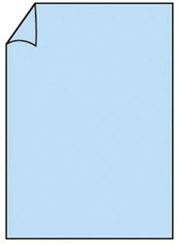 Briefbogen A4 165g 10ST blau von Rössler Papier