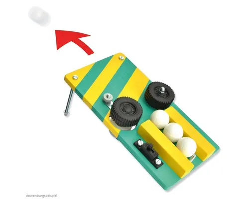 matches21 HOME & HOBBY Ballschleuder Bälleschleuder Kinder Holzbaukasten