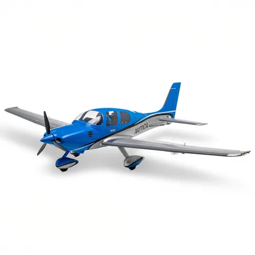 E-flite UMX Cirrus SR22T BNF Basic - Modellflugzeug mit AS3X & SAFE Select - Flug Modellbau von E-flite, bietet herausragende Flugstabilität durch AS3X-Technologie und Sicherheit durch SAFE Select, ideal für Einsteiger und erfahrene Piloten.