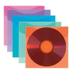 Hama CD-/DVD-Hüllen Polypropylen Farbig sortiert 50 Stück