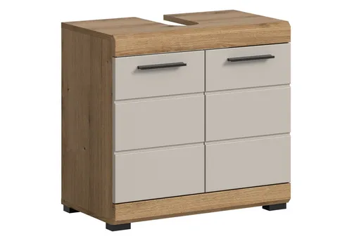 furnling Waschbeckenunterschrank Scott mit Rillenfräsung