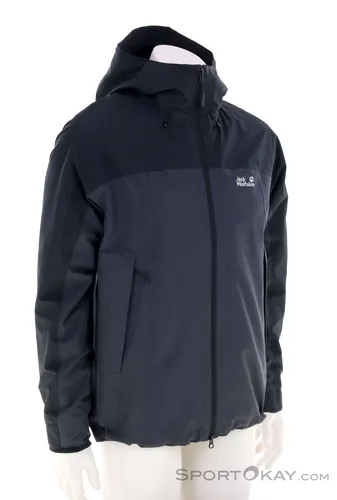 Jack Wolfskin 3-in-1-Funktionsjacke für Herren in schwarz von Jack Wolfskin