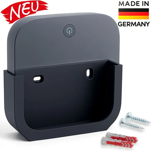 Wandhalterung für Magenta TV One Gen.2 Streamer - TV-Ständer & -Wandhalterungen, inklusive Schrauben und Kabeldurchführung für eine saubere Installation in Weiß