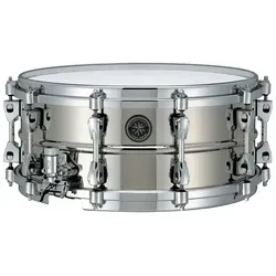 Tama PBR146 Starphonic Brass Snare 14''x6'' - Hochwertige Snare für druckvollen Sound - Snaredrum, aus hochwertigem Messing für einen warmen und kraftvollen Klang, ideal für Live-Auftritte und Studioaufnahmen.