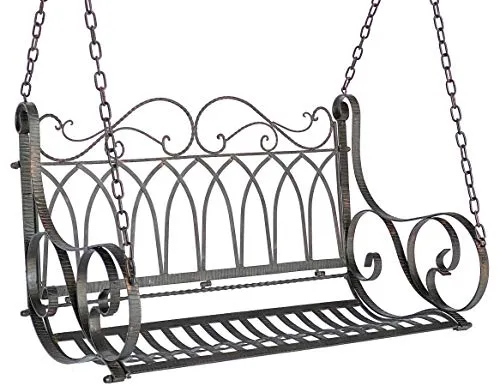 Hängebank Metall Braun von DanDiBo