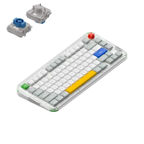 Nuphy Kick75 Hybrid-Profile Mechanische Tastatur QWERTY