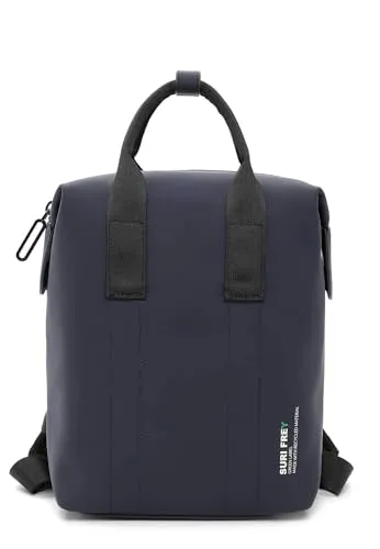 SURI FREY Rucksack SFY SURI Green Label Jenny 19054 Damen Rucksäcke Uni blue 500