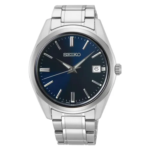 Seiko Herren-Uhr Quarz Edelstahl SUR309P1 - Armbanduhren für Herren mit kratzfestem Saphirglas und umweltfreundlicher Leuchtbeschichtung für optimale Ablesbarkeit im Dunkeln.