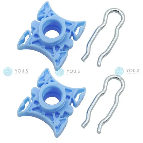 YOU.S Fensterheber Gleitbacke L + R für Volvo S60 S80 V70 XC70 XC90 740 760 2 x