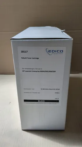 HP Toner CF281A 81A schwarz - Original Toner mit hoher Kapazität für bis zu 10.500 Seiten, ideal für HP LaserJet Enterprise Drucker