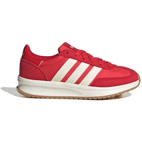 adidas Unisex Kids Run 70s 2.0 Kids Schuh Pure Ruby/Off White/Better Scarlet 36 - Sneaker für Jungen mit regulärer Passform, komfortabler Cloudfoam Zwischensohle und stylischem Textil-Synthetik-Obermaterial für den perfekten Look.