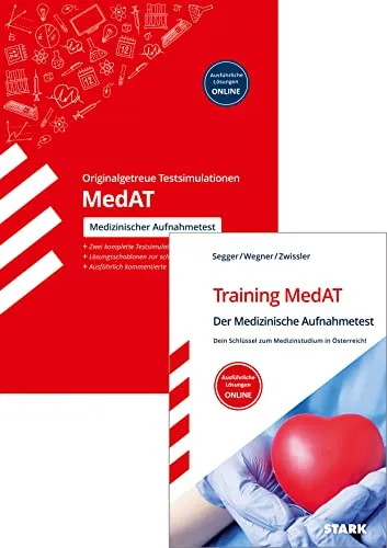 STARK MedAT - Medizinischer Aufnahmetest Training & Testsimulation - Medizinstudium: Effektives Training und realistische Testsimulation für optimale Vorbereitung auf den MedAT.