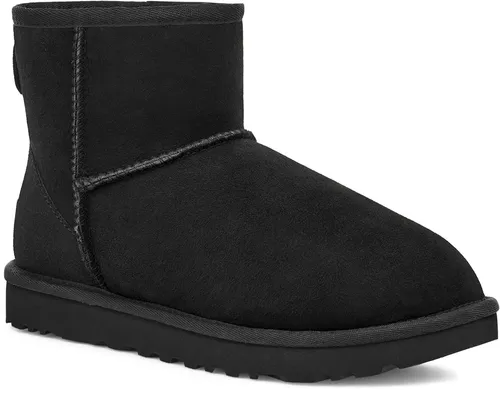 UGG CLASSIC MINI II Stiefel 2025 black - 36, wasser- und fleckenabweisend, ideal für legeren Stil und Komfort