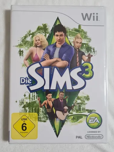 Die Sims 3 für Nintendo Wii - NEU - Simulation Game von Electronic Arts für Nintendo Wii, ideal für kreative Spieler, die ihre eigene virtuelle Welt gestalten möchten.