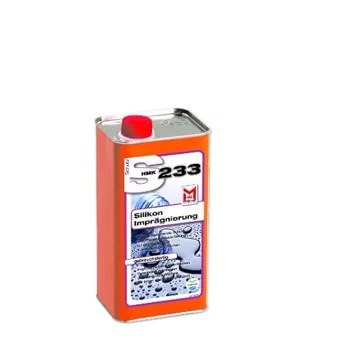 Moeller Stone Care - HMK S233 Silikon-Imprägnierung - 1 Liter - Gebrauchsfertige Naturstein Imprägnierung auf Silikonbasis
