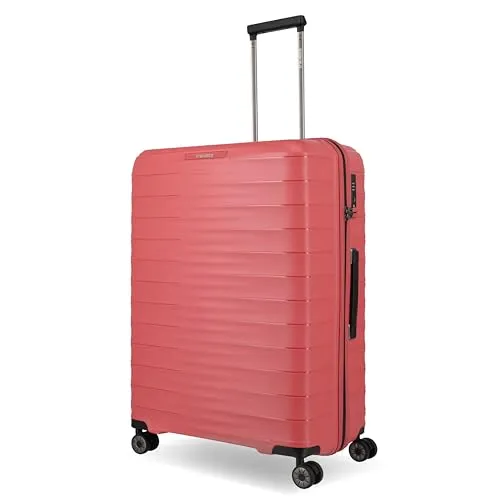 Travelite MOOBY 4-Rad Hartschalen Koffer groß 106 Liter in rot von travelite