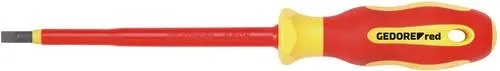 Gedore RED R39105524 Schlitz-Schraubendreher Klingenlänge: 125mm DIN 5264, DIN ISO 2380, DIN EN 60900