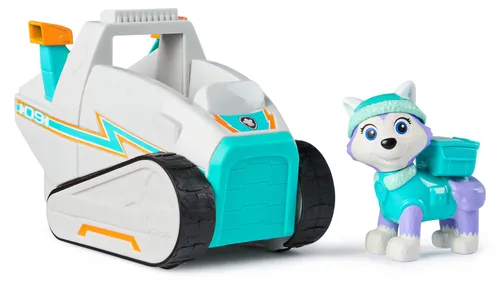 Paw Patrol - Schneemobil mit Everest Spielfigur