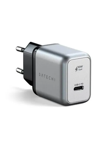 SATECHI 30W USB C PD Wandladegerät - Multimedia-Stromversorgung: Kompaktes 30W USB-C PD Ladegerät mit Power Delivery für schnelles und sicheres Aufladen von iPad Pro und iPhone Modellen, ideal für unterwegs.