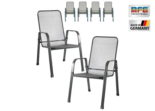 MFG Streckmetall-Stapelstuhl 