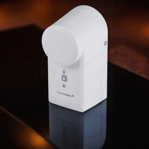 Homematic IP Türschlossantrieb - Smartes Türriegelschloss, bequem per App steuern und für mehr Sicherheit sorgen