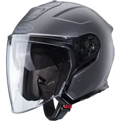 Caberg Flyon II Jethelm XL - Grau für Männer - Motorradhelm mit kratzfestem Visier und integrierter Sonnenblende für optimalen Schutz und Komfort auf jeder Fahrt.