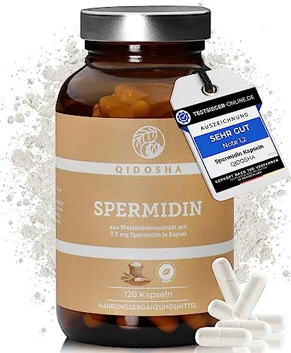 QIDOSHA® Spermidin Kapseln hochdosiert von QIDOSHA