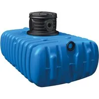 4rain Wasserreservoir FLAT S Flachtank 4500 L - Bewässerung: Großes 4500 L Flachtank für effiziente Regenwassernutzung und nachhaltige Bewässerung.