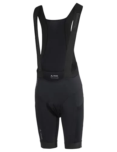 Vaude Herren Kuro II Bib Shorts XL schwarz - Bequeme Rennradhose mit Hosenträgern und atmungsaktiven Netzeinsätzen, ideal für sportliche Aktivitäten im Radsport.