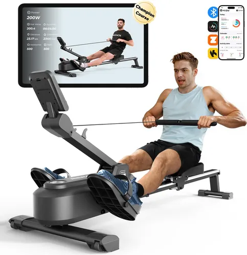 MERACH Rudergerät 2025 – Magnetisches Rudergerät für Zuhause