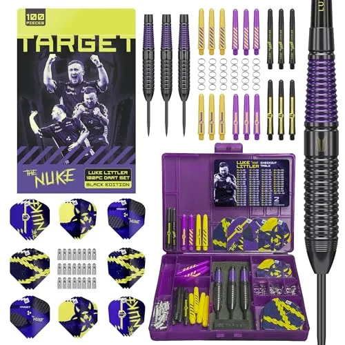 Target Darts Luke Littler Brass Dart Set 22G