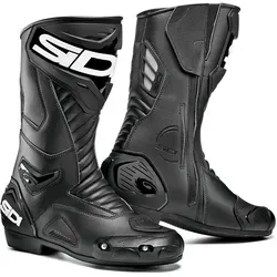 Sidi Performer Black-Black 39 Motorradstiefel - Hochwertige Technomicro Microfiber für optimale Flexibilität und Langlebigkeit, perfekt für passionierte Motorradfahrer.