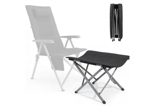 HOMECALL Klappstuhl Campingstuhl Faltbar mit Fußablage – 72 cm Hochlehner