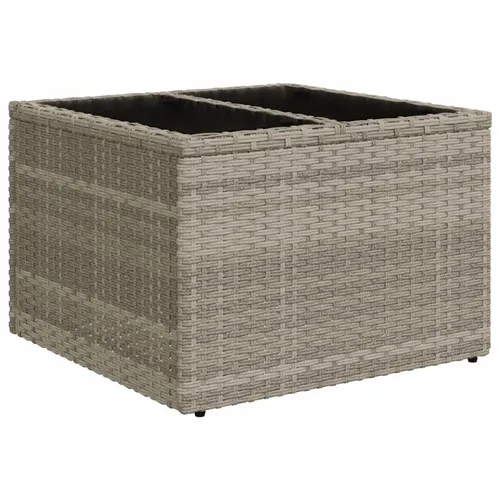 vidaXL Gartentisch mit Glasplatte von vidaXL