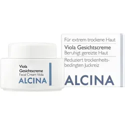 Alcina Viola Gesichtscreme 100ml - Tagespflege für trockene Haut, spendet intensive Feuchtigkeit und sorgt für ein strahlendes Hautbild. Ideal für die tägliche Anwendung.