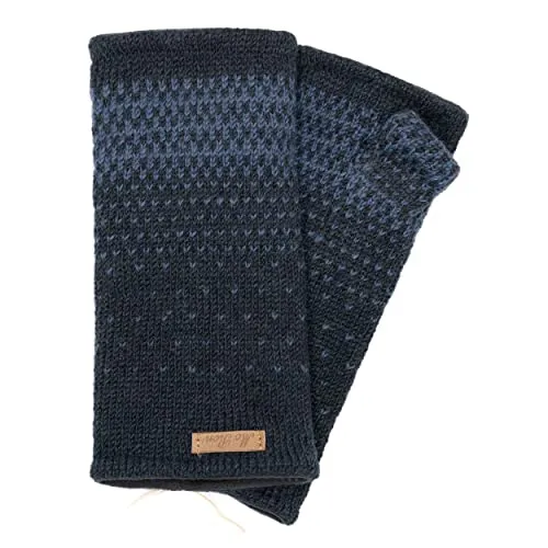 Damen Pulswärmer Armstulpen Modell Ida Schieferblau 268193